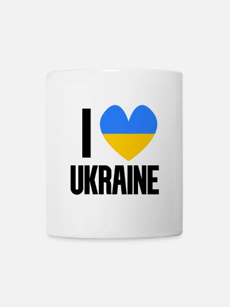 Ukraine - Tasse - Weiß
