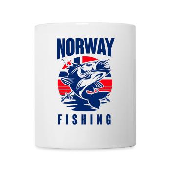 Norway Fishing Fishing Angler - Mug - white - Front