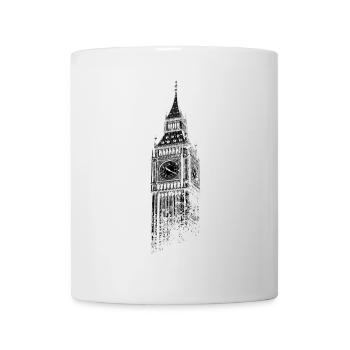 London Big Ben Vintage Skyline England I Love UK - Mug - white - Front