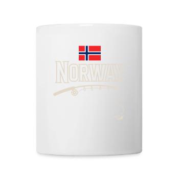 Norwegen Angeln Angler Angeltour - Tasse - Weiß - Vorne