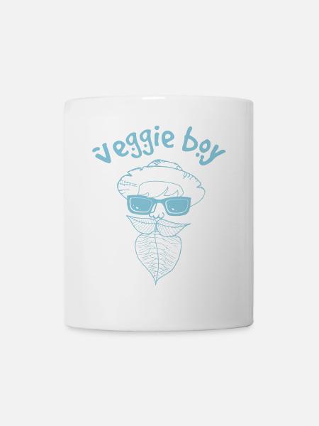 Veggie - Tasse - Weiß