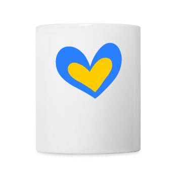 Ukraine Heart - Mug - white - Front