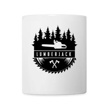 Lumberjack - Mug - white - Front