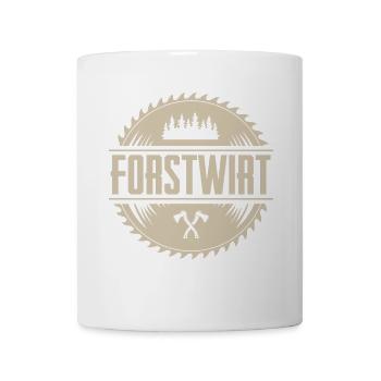 Forstwirt - Tasse - Weiß - Vorne