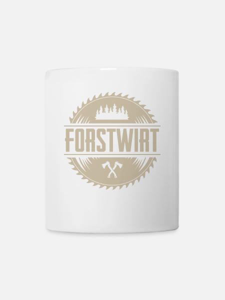 Forstwirt - Tasse - Weiß