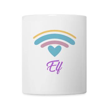 11. Geburtstag Regenbogen - Tasse - Weiß - Vorne