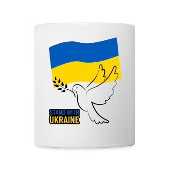 Ukraine flag with wing design - Mug - white - Front