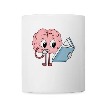 Brain reading - Mug - white - Front