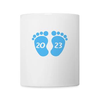 Geburtsmonat Mai 2023 Junge Sohn Schwanger - Tasse - Weiß - Vorne