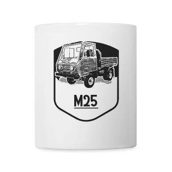 M25 Multicar - Mug blanc - blanc - Devant