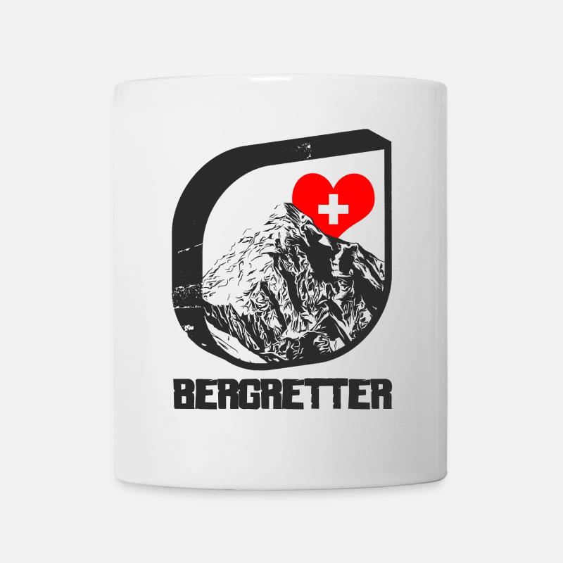 Bergretter - Tasse - Weiß