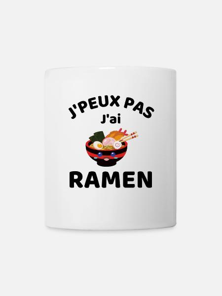 J peux pas j ai Ramen Cadeau fan Japon - Mug blanc - blanc