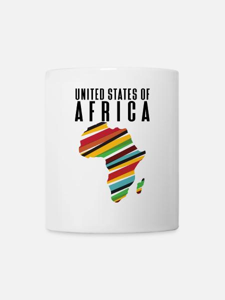 United States of Africa - Mug blanc - blanc
