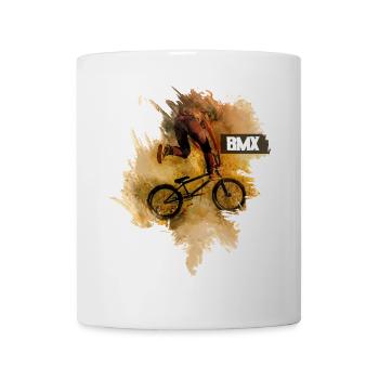 BMX | Bicycle - Mug - white - Front