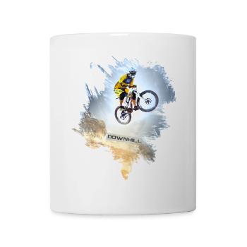 Mountainbike | Mountainbiker | Downhill - Tasse - Weiß - Vorne