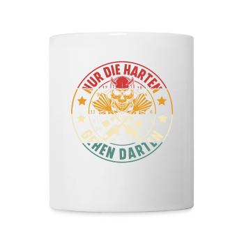 Dart Darten Darts - Tasse - Weiß - Vorne