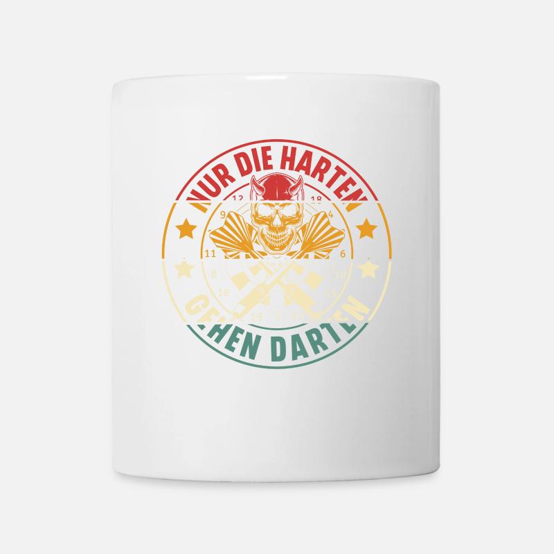 Dart Darten Darts - Tasse - Weiß