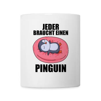 Pinguin Pinguine - Tasse - Weiß - Vorne