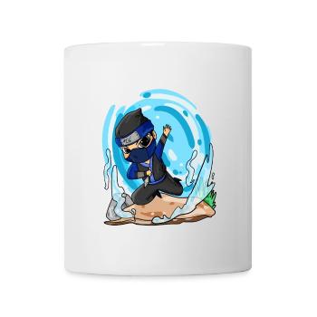Motif Ninja pour enfants - Mug blanc - blanc - Devant