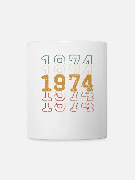 1974 - Mug blanc - blanc