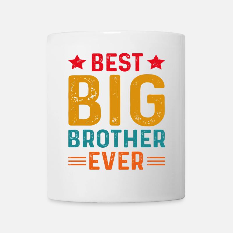 Bester Big Brother aller Zeiten - Tasse - Weiß