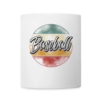 Baseball - Tasse - Weiß - Vorne