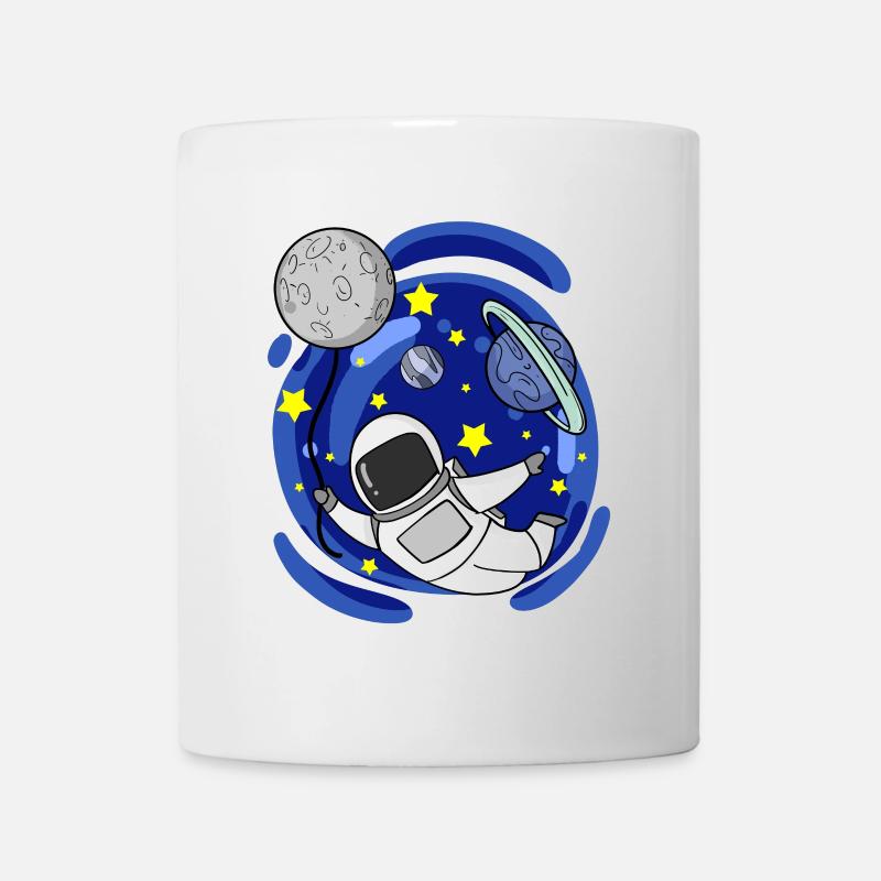 Astronaute Moon Balloon - Mug blanc - blanc