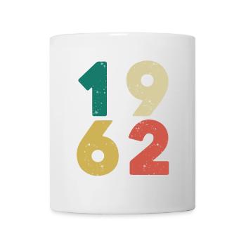 1962 - Millésime 1962 Rétro Vintage - Mug blanc - blanc - Devant