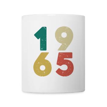1965 - Millésime 1965 Rétro Vintage - Mug blanc - blanc - Devant
