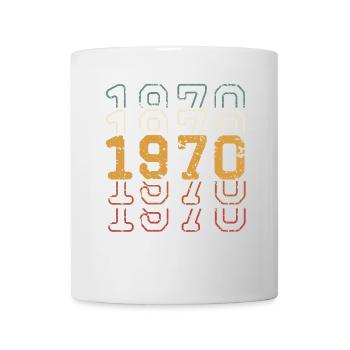 1970 - Tasse - Weiß - Vorne