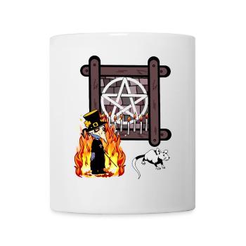 Okkult Spirituell Satan Ritual Zauberer Dark Magie - Tasse - Weiß - Vorne