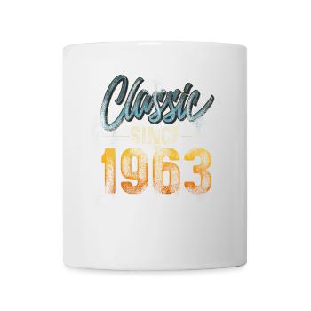 1963 Year of birth Birthday Year of construction Vintage - Mug - white - Front