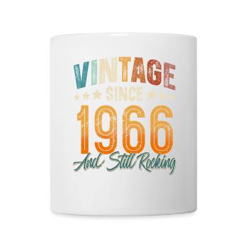 1966 Année de naissance Anniversaire Année de construction Millésime - Mug blanc - blanc - Devant
