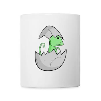 Bébé caméléon - Mug blanc - blanc - Devant