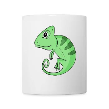 Caméléon - Mug blanc - blanc - Devant