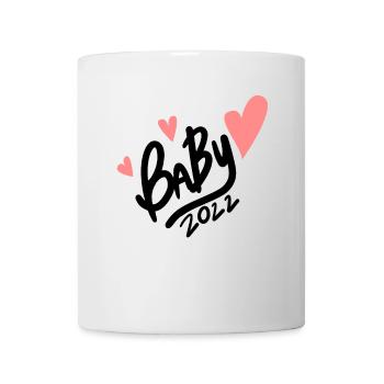 Baby 2022 - Geburt Schwanger 2022 - Tasse - Weiß - Vorne