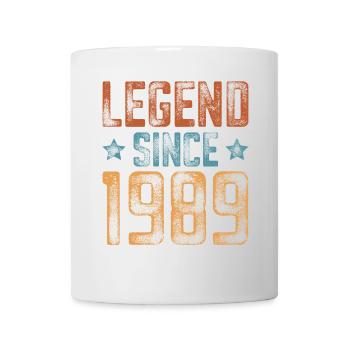 1989 Naissance Année de naissance Anniversaire - Mug blanc - blanc - Devant