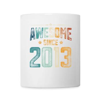 2013 Naissance Année de naissance - Mug blanc - blanc - Devant