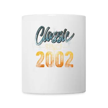 2002 Geburtsjahr Geburtstag Baujahr Vintage - Tasse - Weiß - Vorne
