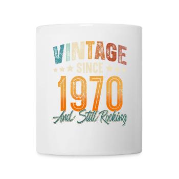 1970 Geburtsjahr Geburtstag Baujahr Vintage - Tasse - Weiß - Vorne