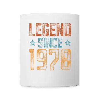 1978 Geboren Geburtsjahr Geburtstag - Tasse - Weiß - Vorne
