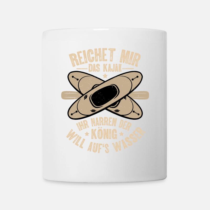 Kajak Kajakfahren - Tasse - Weiß