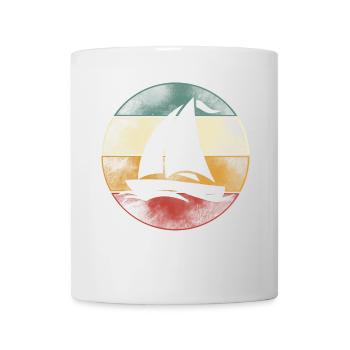 Segeln Segler Segelboot Anker - Tasse - Weiß - Vorne