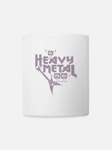 Heavy Metal Drôle - Mug blanc - blanc