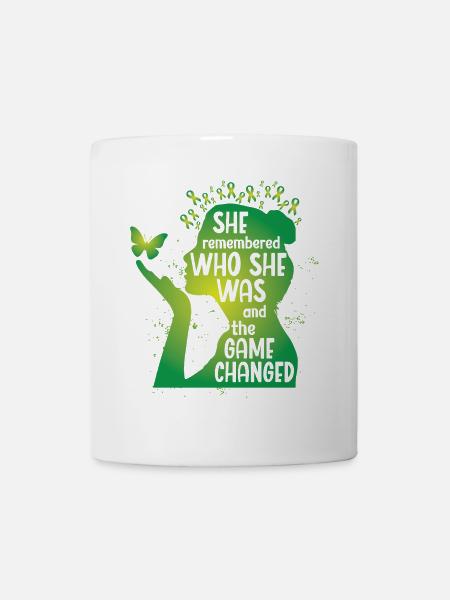 She remebered who she was - Tasse - Weiß