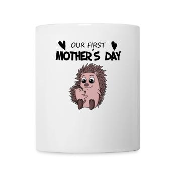 Muttertag - erster Muttertag Geschenk - Tasse - Weiß - Vorne