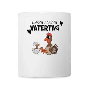 Vatertag - erster Vatertag Geschenk - Tasse - Weiß - Vorne