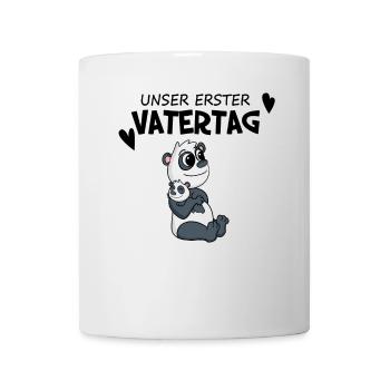 Vatertag - erster Vatertag Geschenk - Tasse - Weiß - Vorne