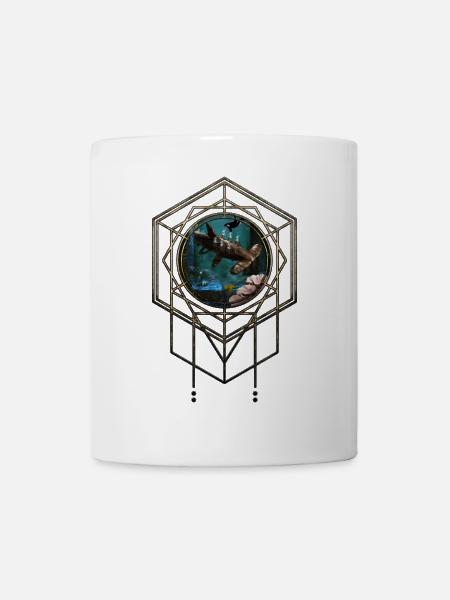 Toller Steampunk-Hammerhai - Tasse - Weiß