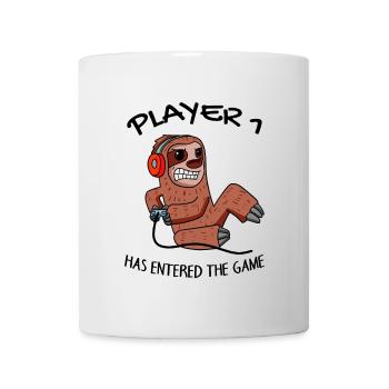 First Baby Player 1 Pregnant Baby Sloth - Mug - white - Front